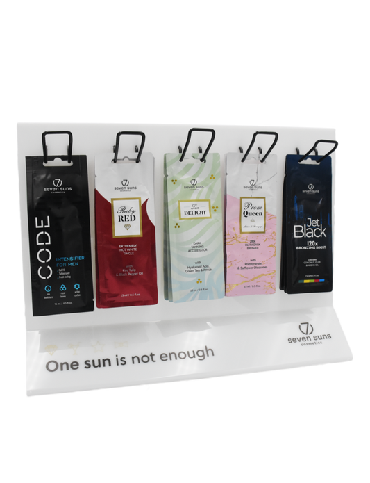 7SUNS Sachet Display