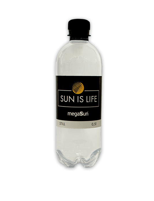 Wasserflasche megaSun, Still | 18 Stück